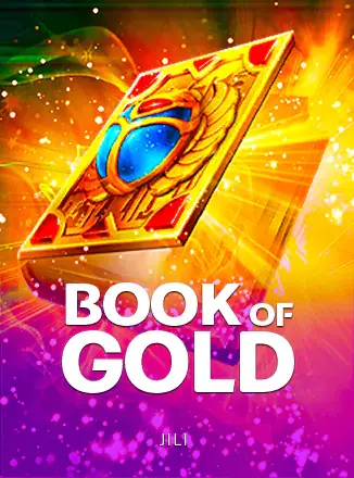 ภาพหน้าปกเกมสล็อตแนวตั้ง JLT Book of Gold